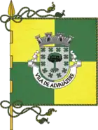 Flagge von Alvaiázere