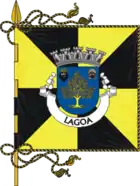 Flagge des Concelhos Lagoa