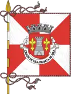 Flagge des Concelhos Vila Franca de Xira