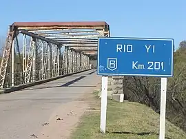 Brücke über den Rio Yí bei Sarandí del Yí