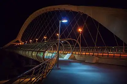 Die Brücke bei Nacht