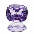 Violetter Saphir, 2,48 ct