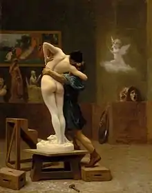 Jean-Léon Gérôme: Pygmalion und Galatea (1890)