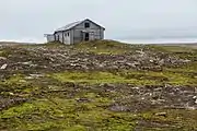 Verlassene Station im Nationalpark