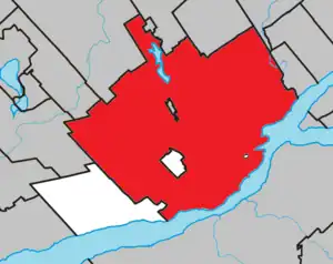 Lage in der Agglomeration Québec