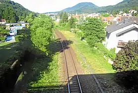 Queichtalbahn westlich von Annweiler