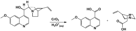 Oxidation von Chinin