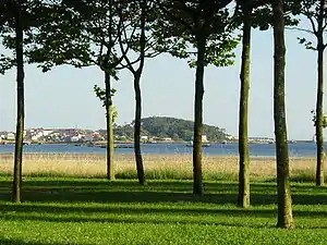 Ría de Arousa in der Provinz Pontevedra