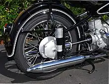 2. Hülsenführung am Hinterrad, BMW R 51/2