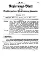 Weitere Zusatz-Verordnung vom 20. Oktober 1913 zum § 20 der Verordnung vom 22. Juni 1900, betreffend den Betrieb und die Beaufsichtigung des Salzbergbaus; hier Beitritt der Gewerkschaft Friedrich Franz Lübtheen in den Halberstädter Knappschafts-Verein