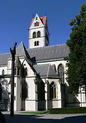 Kreuzgiebel am Turm (Liebfrauenkirche Ravensburg)