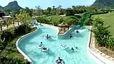 Lazy Wave River im Ramayana Water Park, Thailand