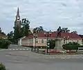 Altstadt und Kirche von Raahe