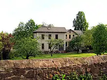 Villa Anna Zischer, von der Weinbergstraße aus