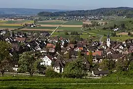 Dorfkern mit Kirche