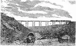 Eisenbahnbrücke bei Holhol (1898)