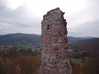 Ruinen der Burg Ramstein