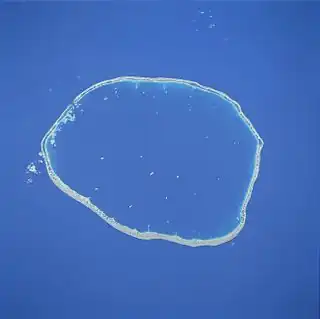 LANDSAT-Bild von Raraka