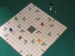 Spielplan Rasende Roboter