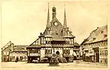 Rathaus um 1870