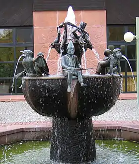 Rathausbrunnen von Enkenbach-Alsenborn