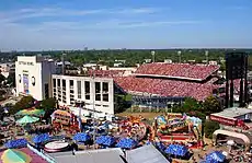 Cotton Bowl Stadium während der Red River Rivalry