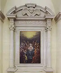 Regondi-Altar mit Bild „Pfingstwunder“