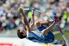 Titelverteidiger Renaud Lavillenie, 2009 Weltmeister und 2011 WM-Dritter, errang seinen zweiten EM-Titel