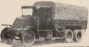 Renault Type OX in der Militärausführung von 1926