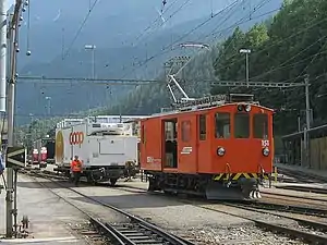 RhB De 2/2 151 in Poschiavo