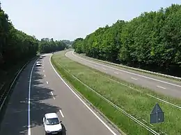 Die A79 bei Valkenburg