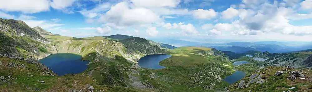 Die Sieben Seen im westlichen Teil des Rila-Gebirges