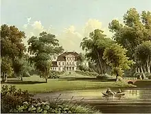 Schloss nach Sammlung Alexander Duncker um 1863/64