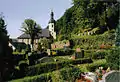 Kirche und Friedhof aus südlicher Richtung