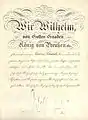 Verleihungsurkunde zum Roten Adlerorden II. Klasse (1906)