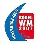 Logo der Rennrodel-Weltmeisterschaften 2007