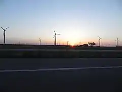 Roscoe Wind Farm in Texas