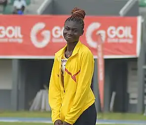 Rose Yeboah bei den Afrikaspielen 2024 in Accra