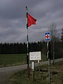 Rote Flagge