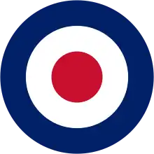 Kokarde der britischen Royal Air Force