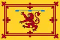 Standarte des Duke of Rothesay (die Flagge des schottischen Königs („Lion rampant“) mit einem Turnierkragen)