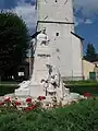 Franziska-Andrássy-Denkmal in Rosenau, Ostslowakei