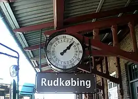 24-Stunden-Uhr Rudkøbing