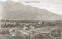 Ruggell, in der Mitte 1920er-Jahre