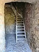 Untere Treppe