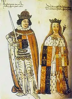 Richard III. (England) und Anne Neville (spätes 15. Jahrhundert)