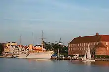 Die Dannebrog in Sønderborg