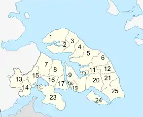 Kirchspiele der Kommune