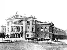 Der zweite Wiener Südbahnhof nach seiner Fertigstellung