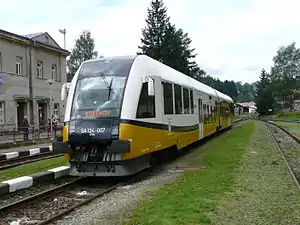 SA134-007 im Bahnhof Kořenov